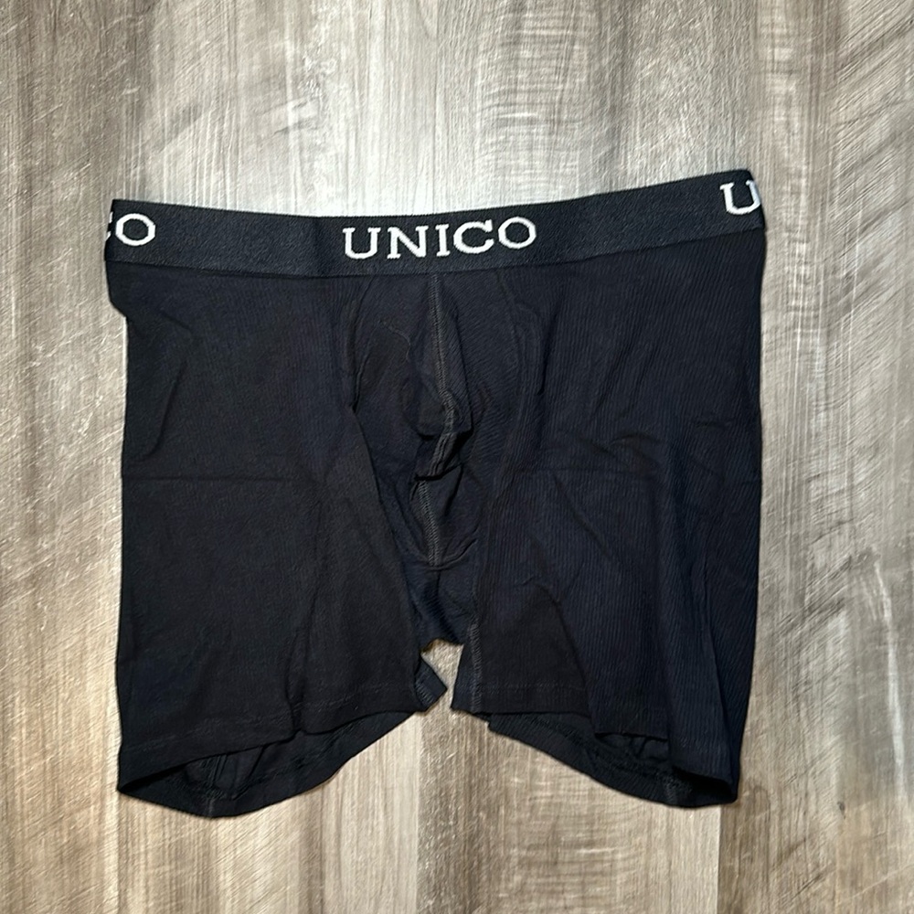 Unico Ribbed Boxer Brief - Large